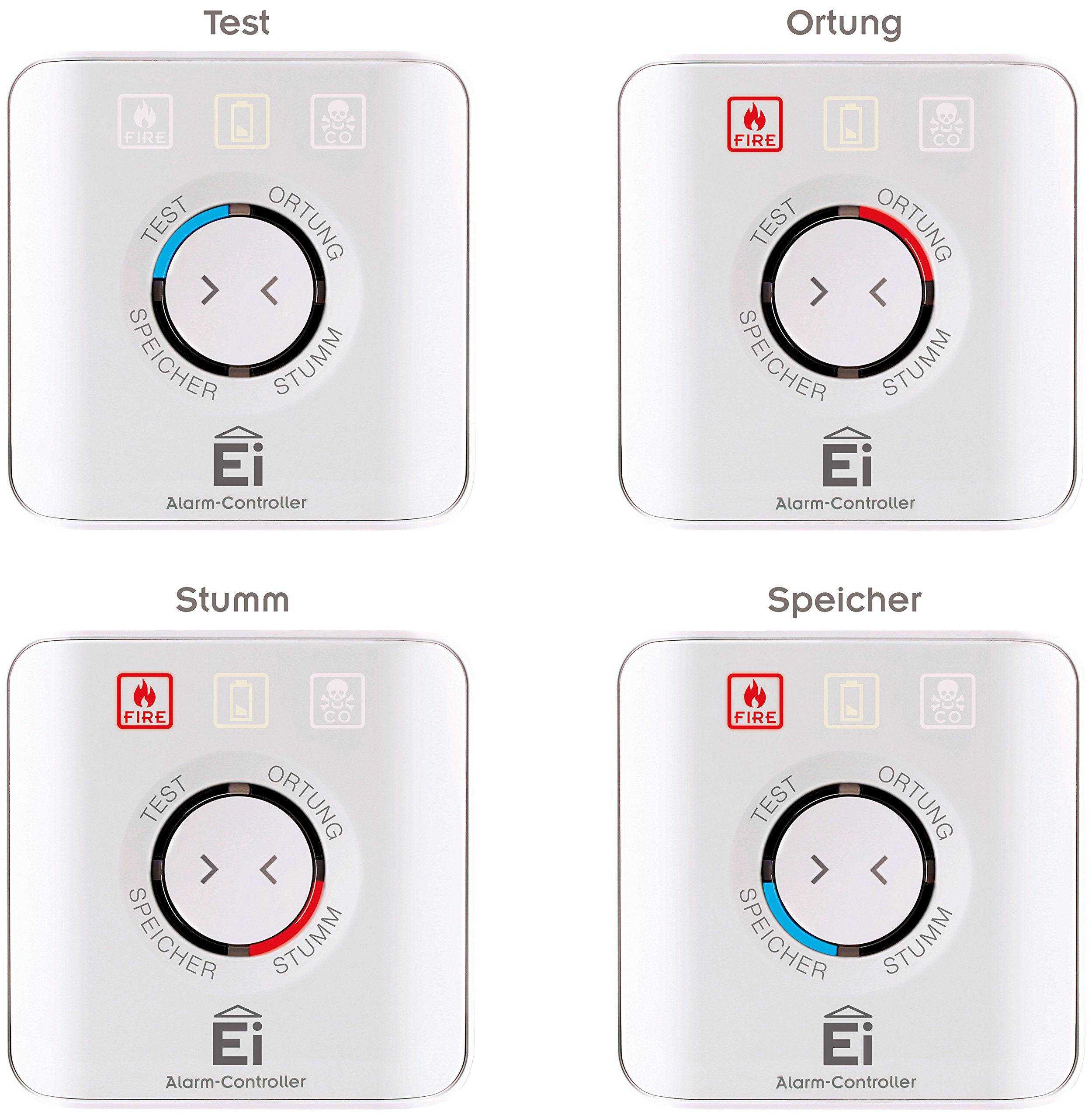 Ei Electronics Ei450 Alarm-Controller, Fernbedienung für funkvernetzte Rauch-, Hitze- und Kohlenmonoxidmelder, Warnmelder-Zubehör mit Batterie für 10 Jahre, weiß Mesch Shop Ei Electronics Ei450 Alarm-Controller, Fernbedienung für funkvernetzte Rauch-, Hitze- und Kohlenmonoxidmelder, Warnmelder-Zubehör mit Batterie für 10 Jahre, weiß Mesch Shop